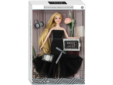 LALKA 29CM W SUKNI WIECZOROWEJ