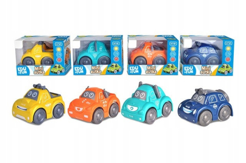 MINI AUTKO EDU&FUN 12 SZT/K MINI AUTKO EDU&FUN 12 SZT/K