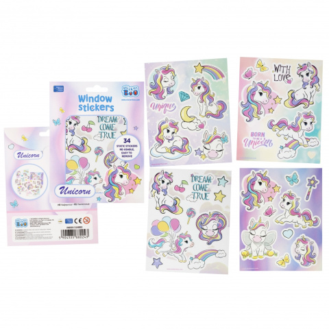 NAKLEJKI NA OKNO UNICORN 160X210 4K S-B STK NAKLEJKI NA OKNO UNICORN 160X210 4K S-B STK