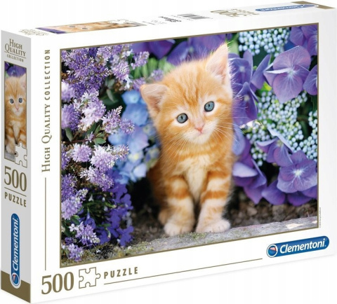 PUZZLE 500EL GINGER CAT CLEMENTONI