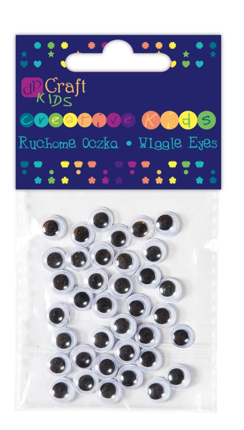 RUCHOME OCZKA 8 MM, 36 SZT.
