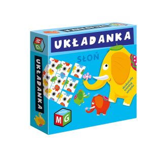 UKŁADANKA-ŁAMIGŁÓWKA - SŁOŃ MULTIGTRA